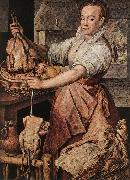 BEUCKELAER, Joachim The Cook soti oil painting
